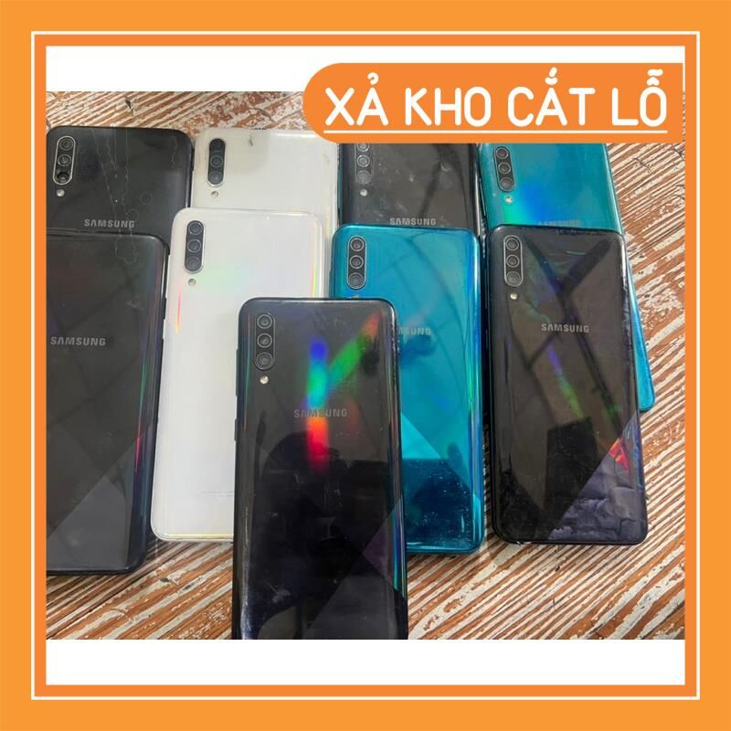 Xác điện thoại Samsung A30s hư màn hình,mã A30s bao main rin full chức năng (không bao khóa màn hình