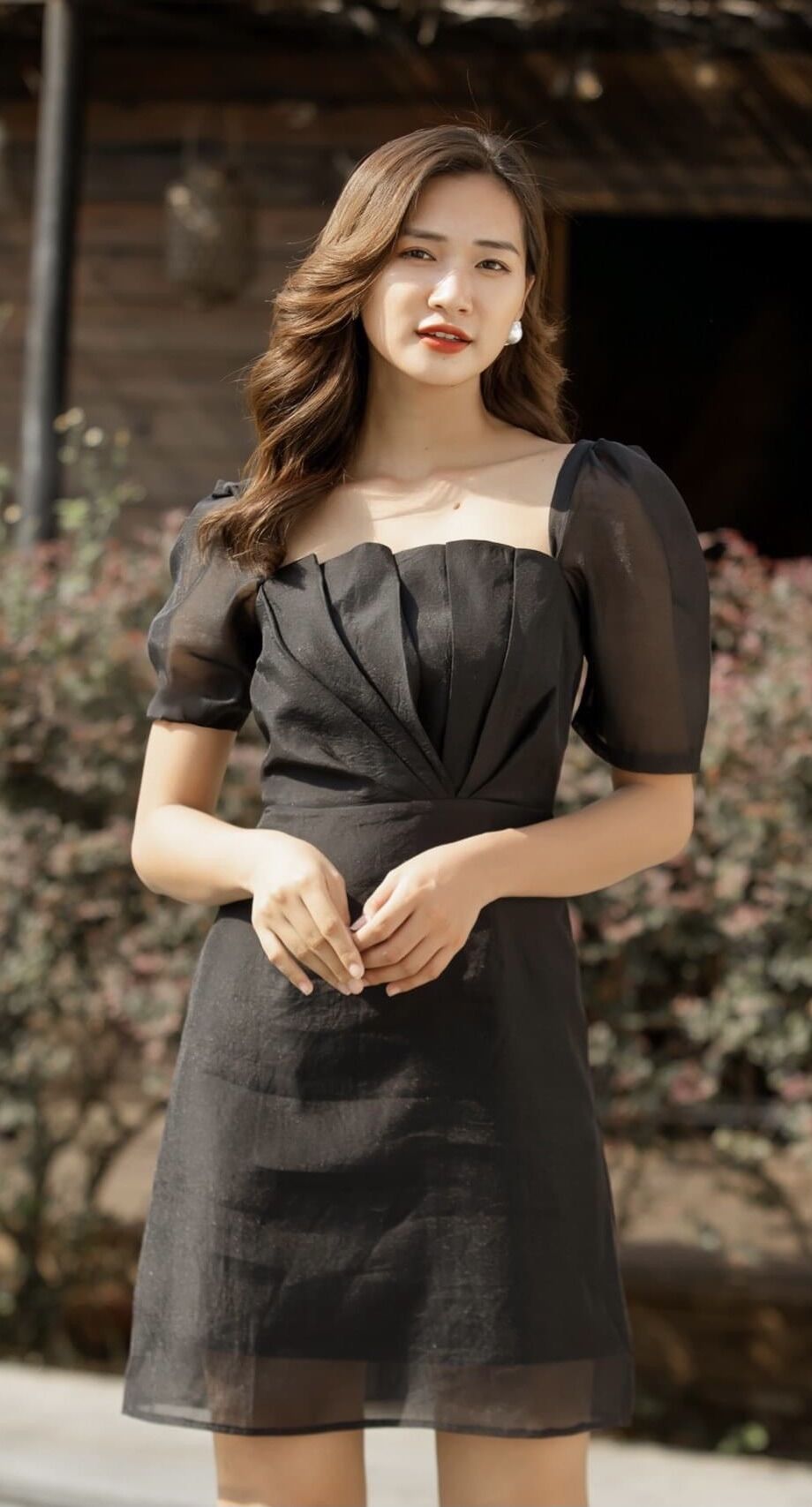 Ceci Cela - Đầm Milaross Cổ Vuông