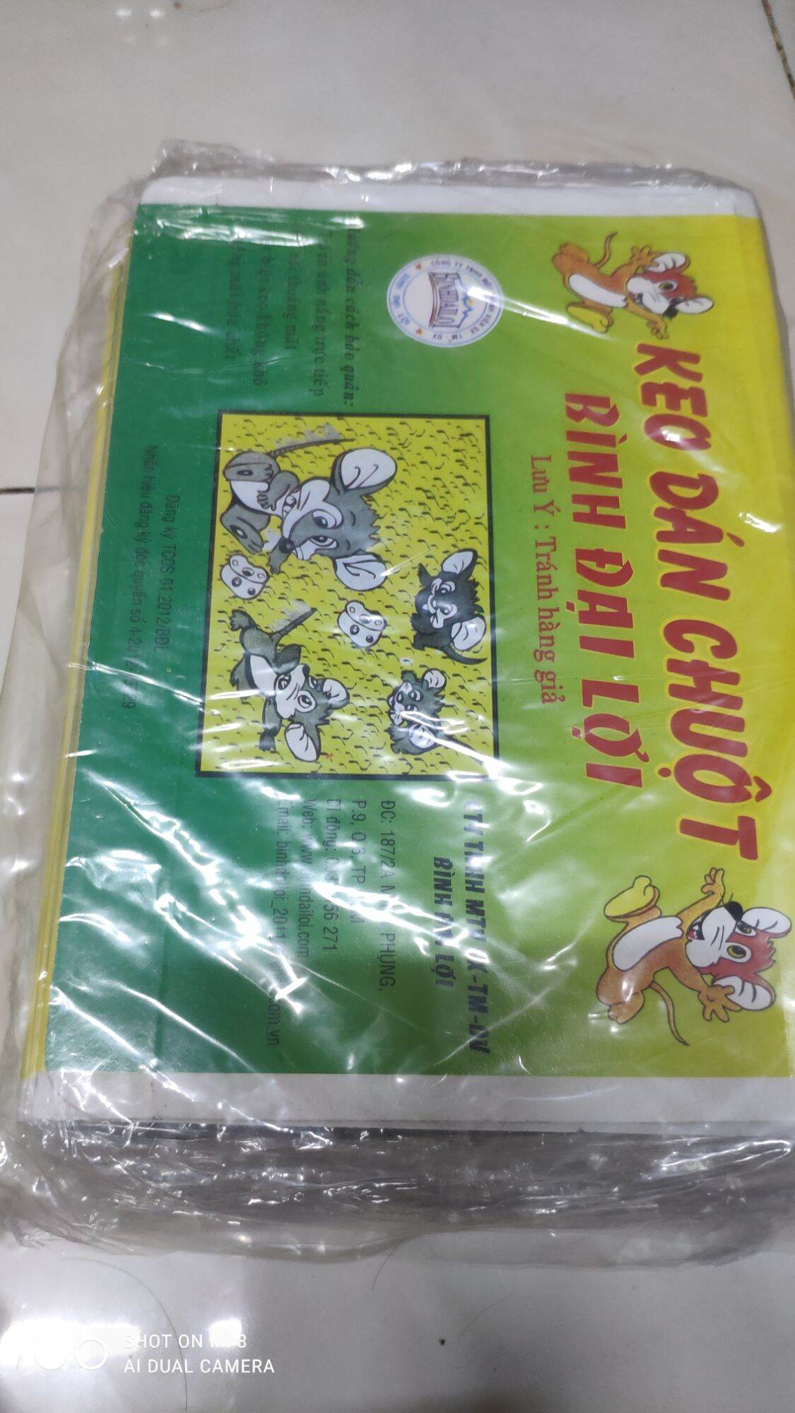 1 miếng keo bẫy chuột siêu dính