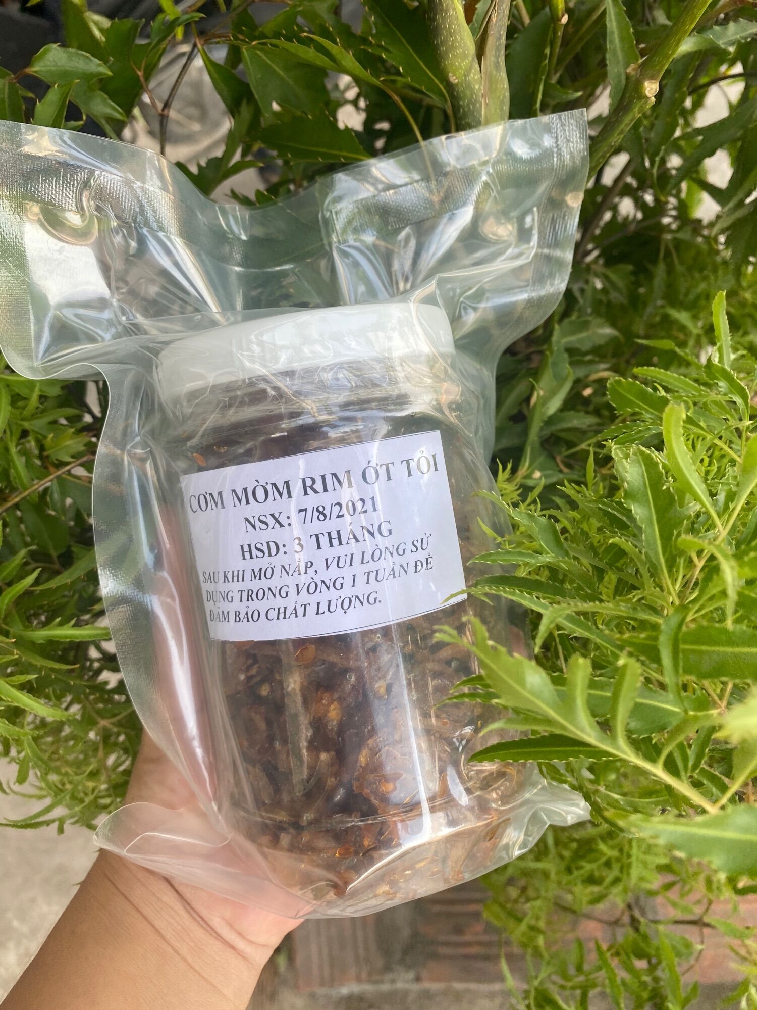 Cá cơm sữa rim ớt tỏi