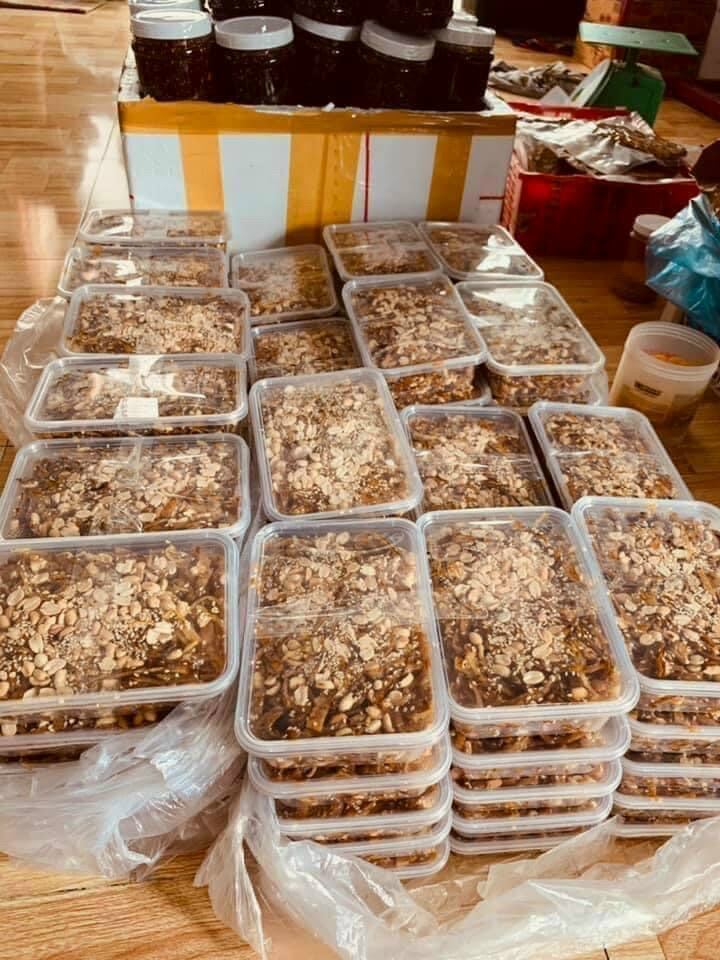 500g mứt chuối xào gừng bao ngon