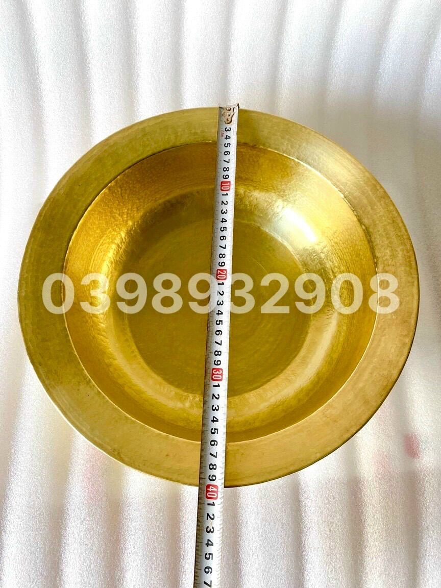 CHẬU ĐỒNG 42 CM CHẤT LIỆU BẰNG ĐỒNG 💯