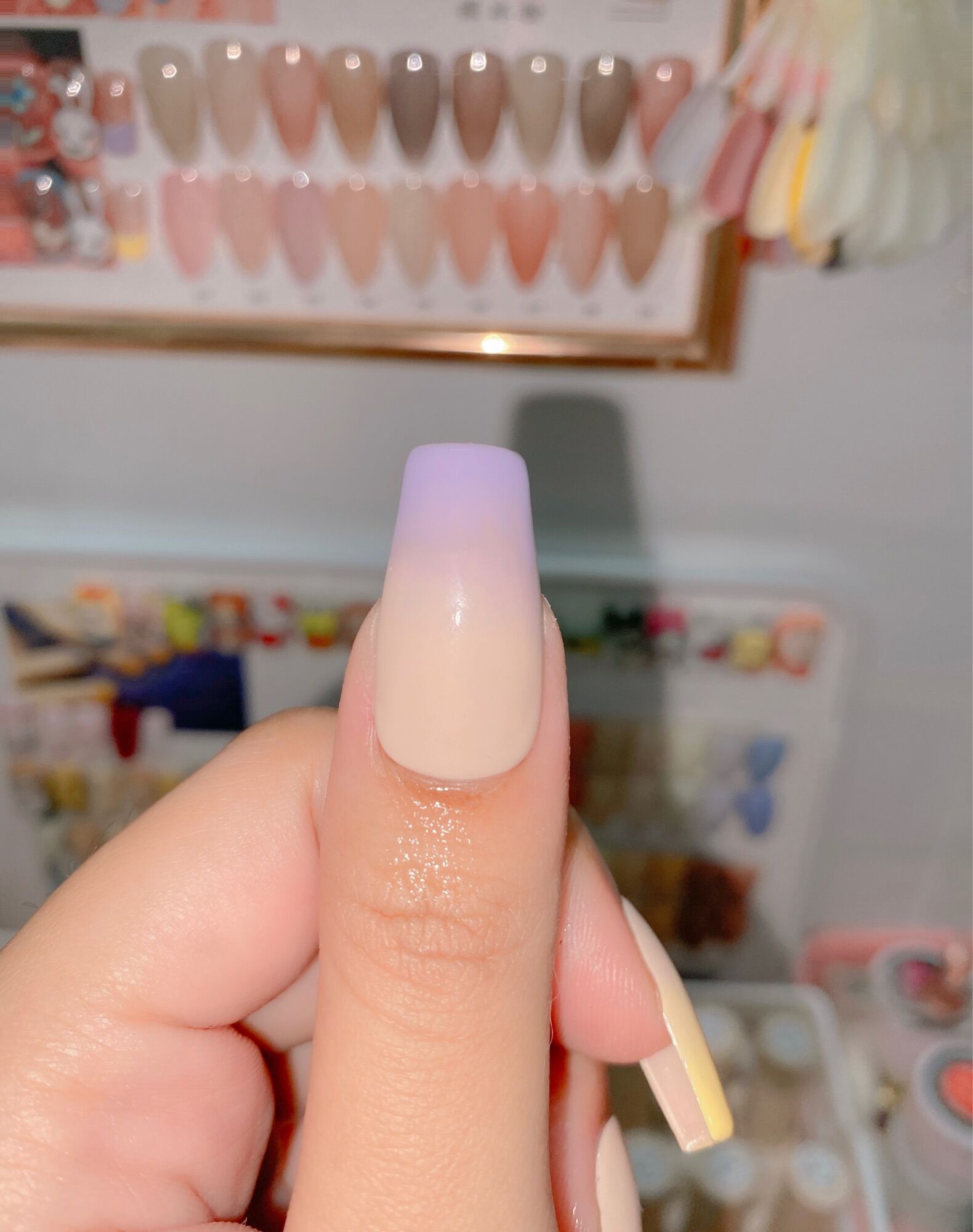 Nailbox thiết kế- mẫu nail ombre[JUNNail]