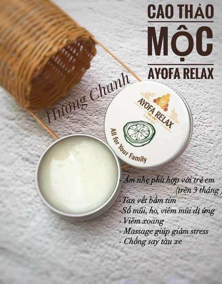chính hãng Cao ayofa relax lọai 20g