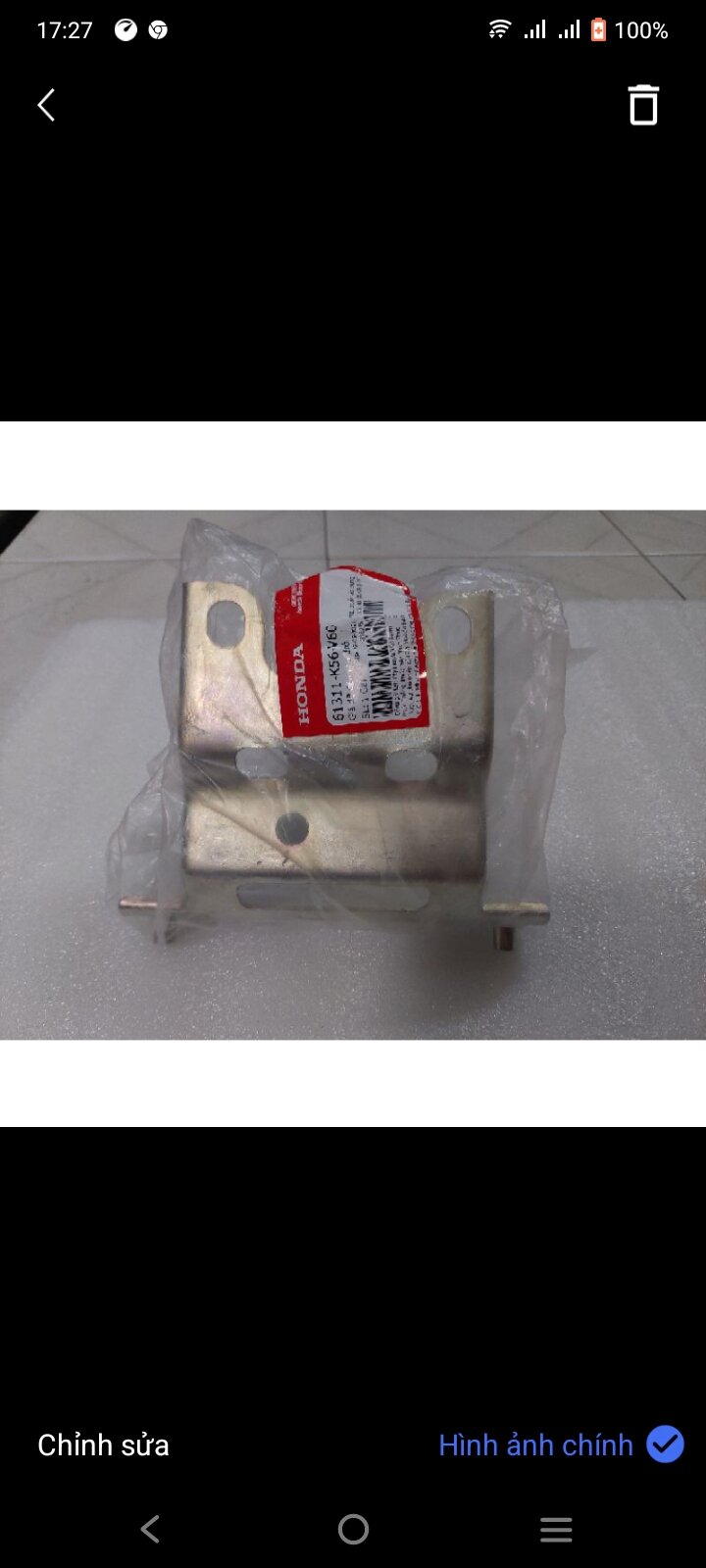 Bát (pas, giá, bas) bắt pha đèn (bát mặt nạ trước) winner X zin new 100%