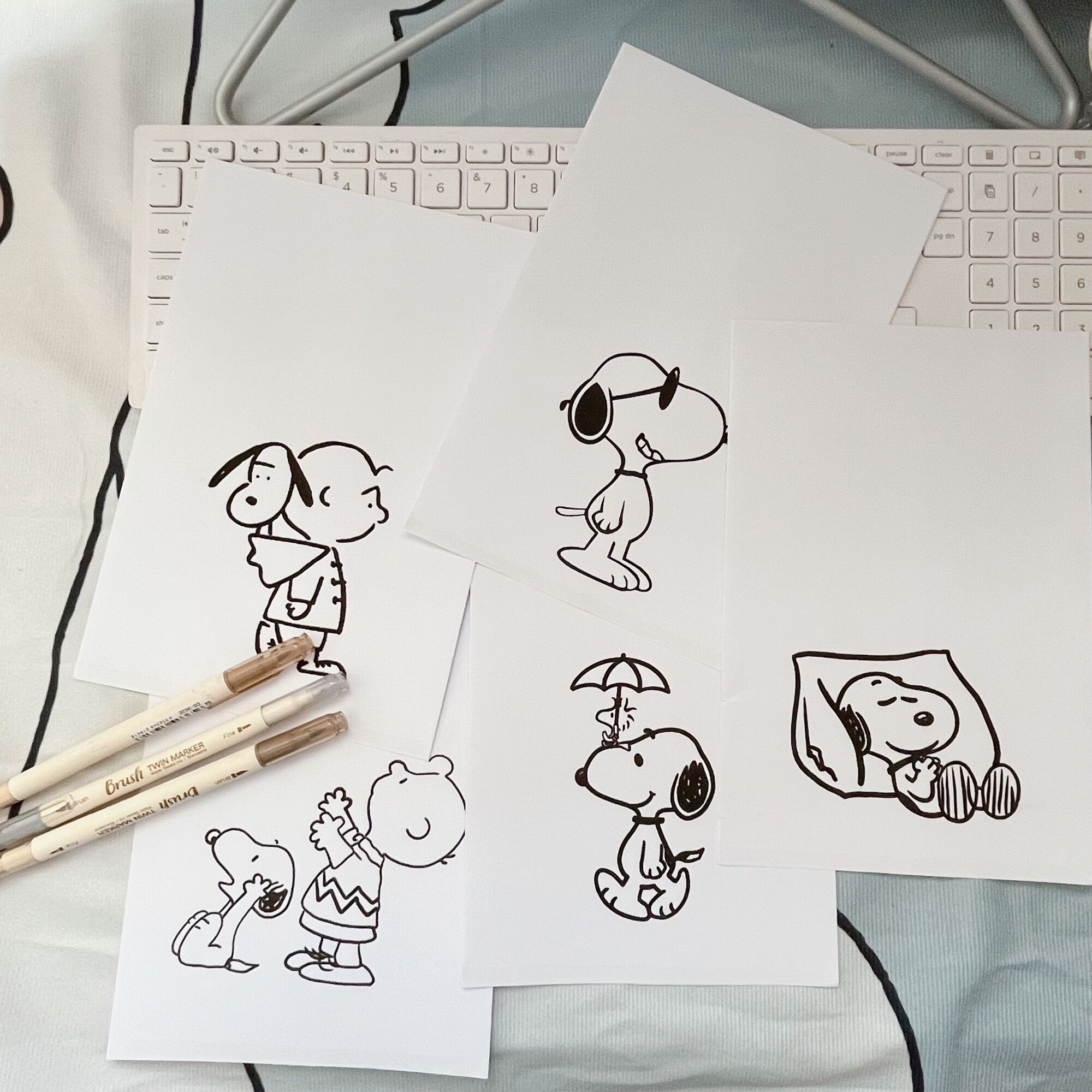 Túi Giấy Gói Hàng, Gói quà hoạ tiết snoopy