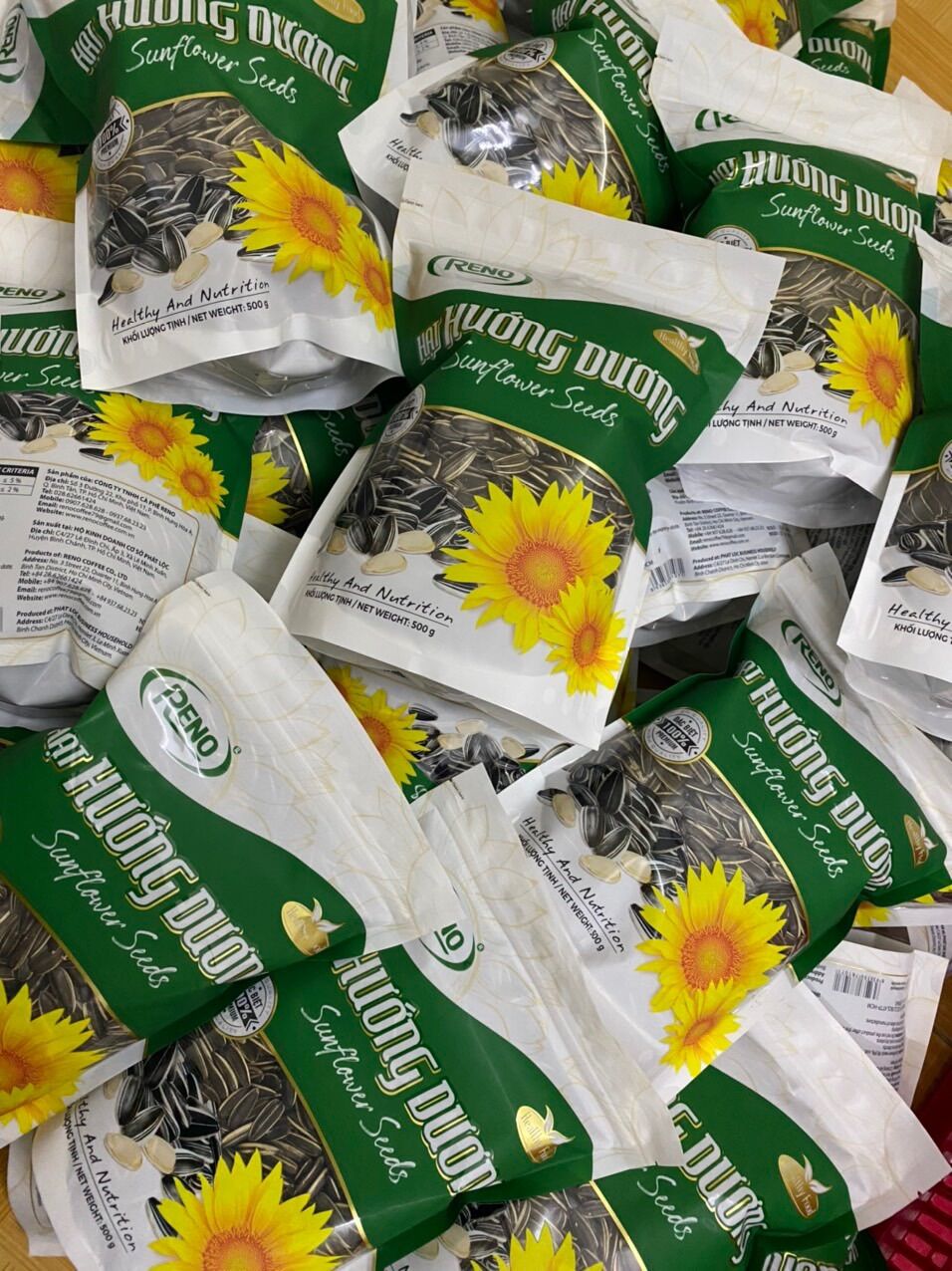 Hạt hướng dương vị tự nhiên gói 500gr