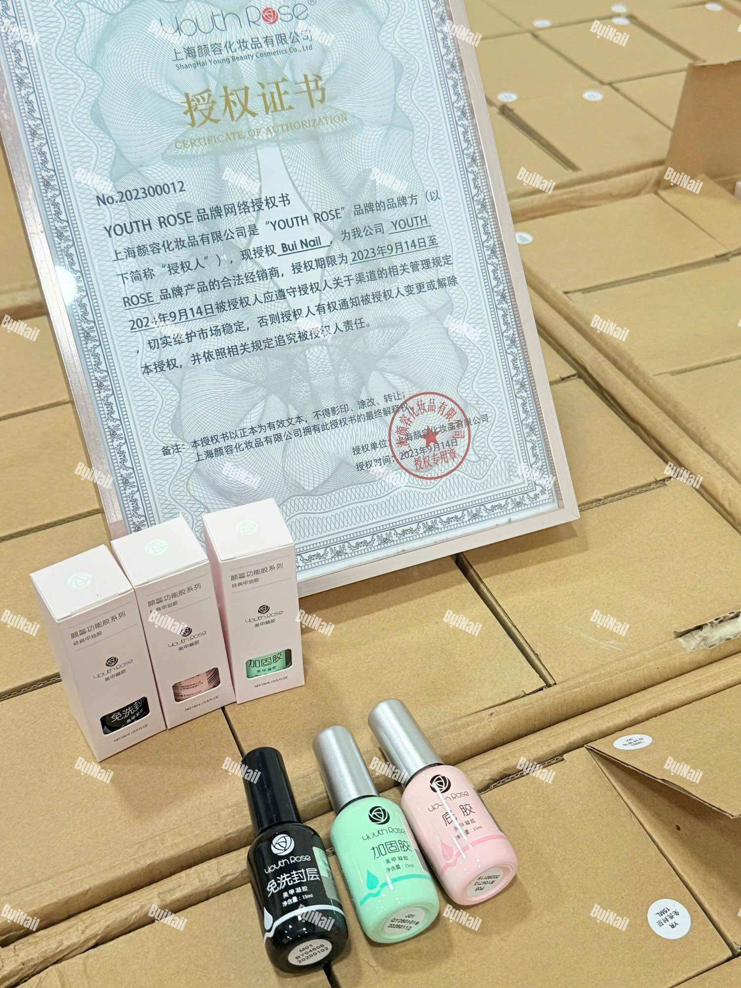 BASE- TOP- LỲ- CỨNG MÓNG - TOP KIM CƯƠNG HOA HỒNG 15ML FULL HỘP
