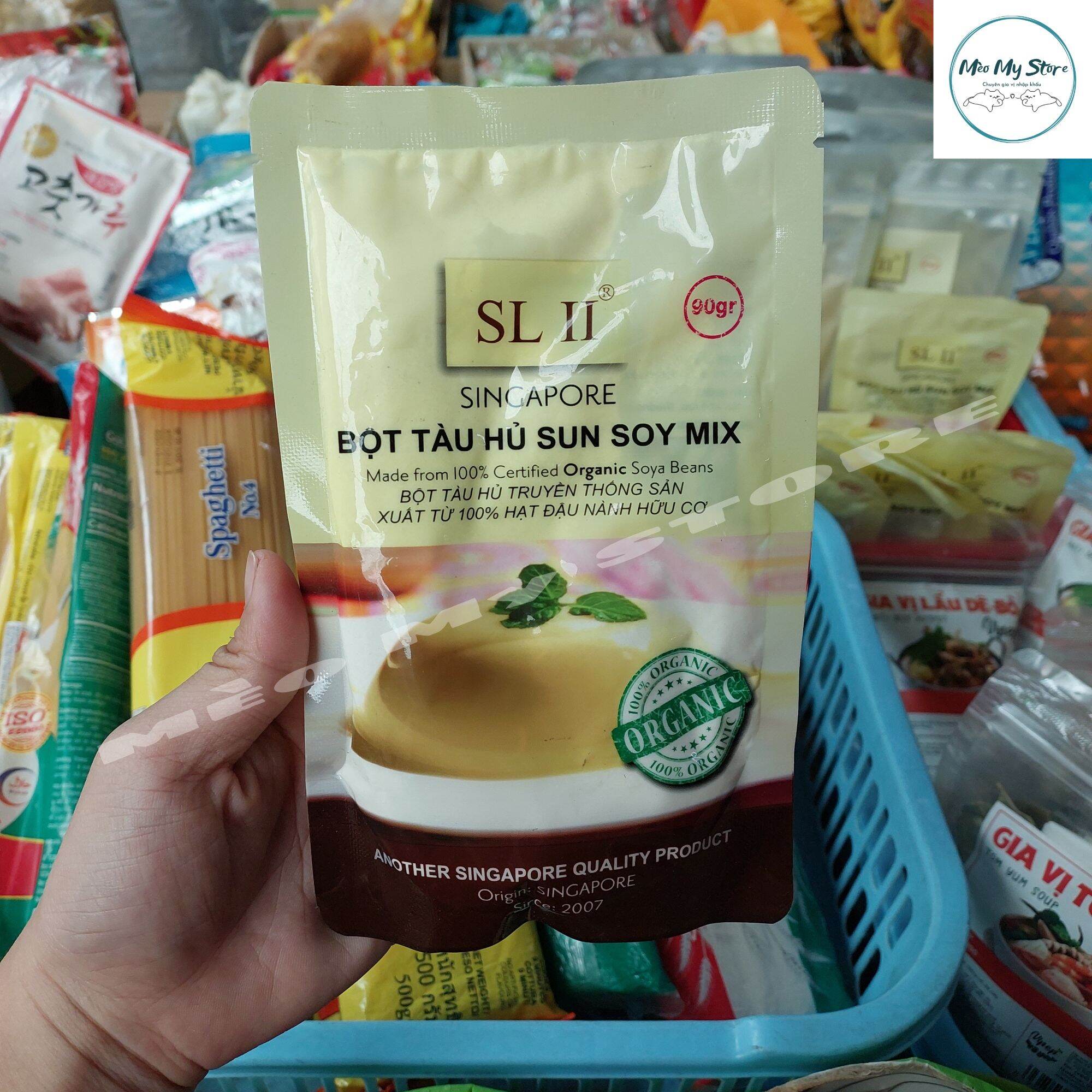 Bột Tàu Hũ Singapore gói 90gram Sun Soy Mix