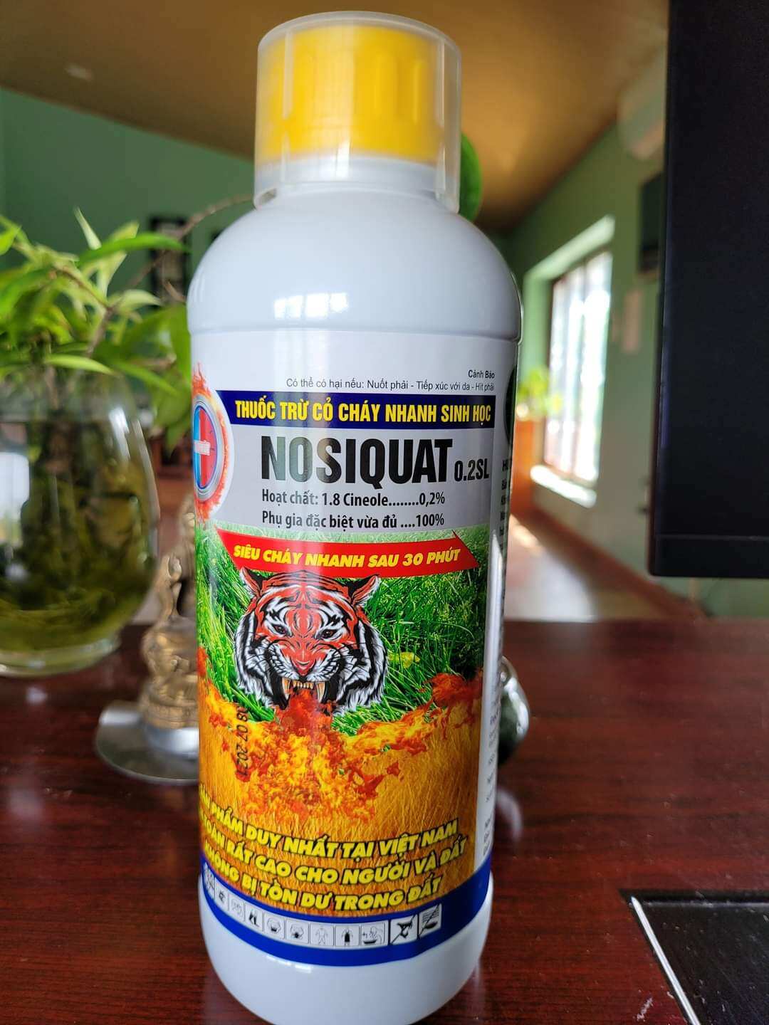 Trừ cỏ sinh học cho farm hữu cơ
