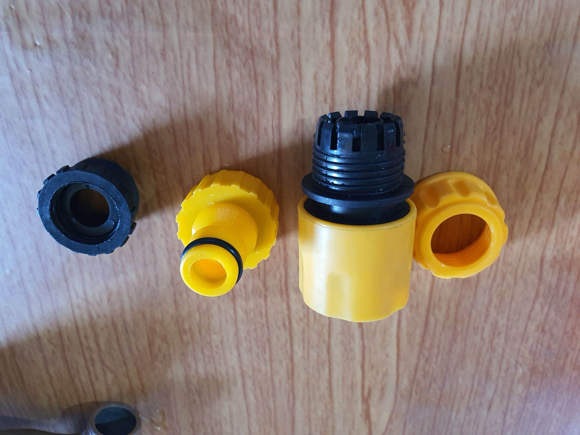14mm 16mm plastic pipe 21, 27 screw thread quick installation faucet adapter