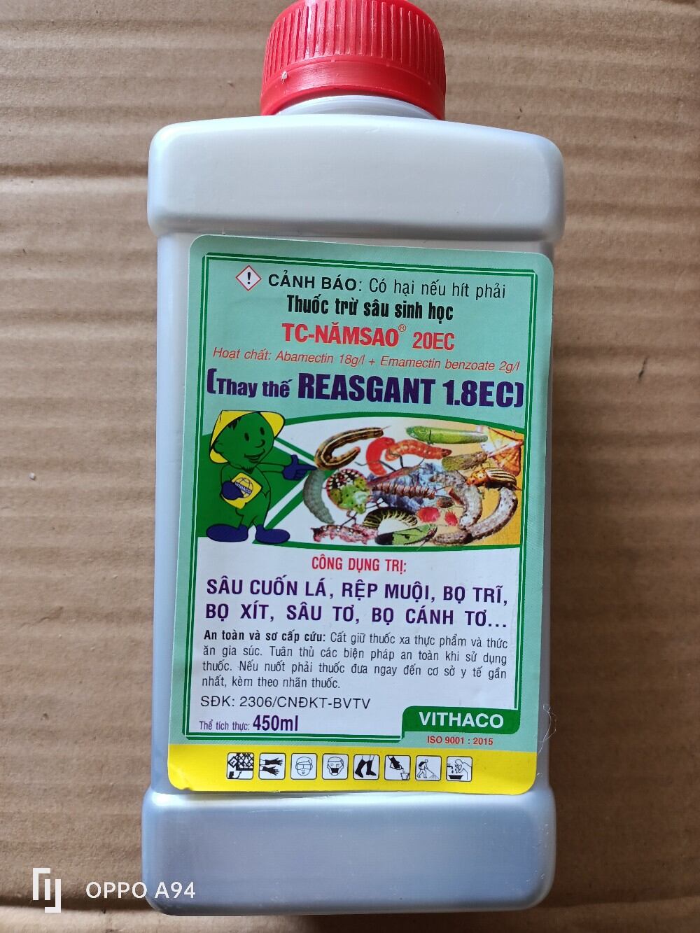 Trừ sâu sinh học TC-NĂM SAO 20ec