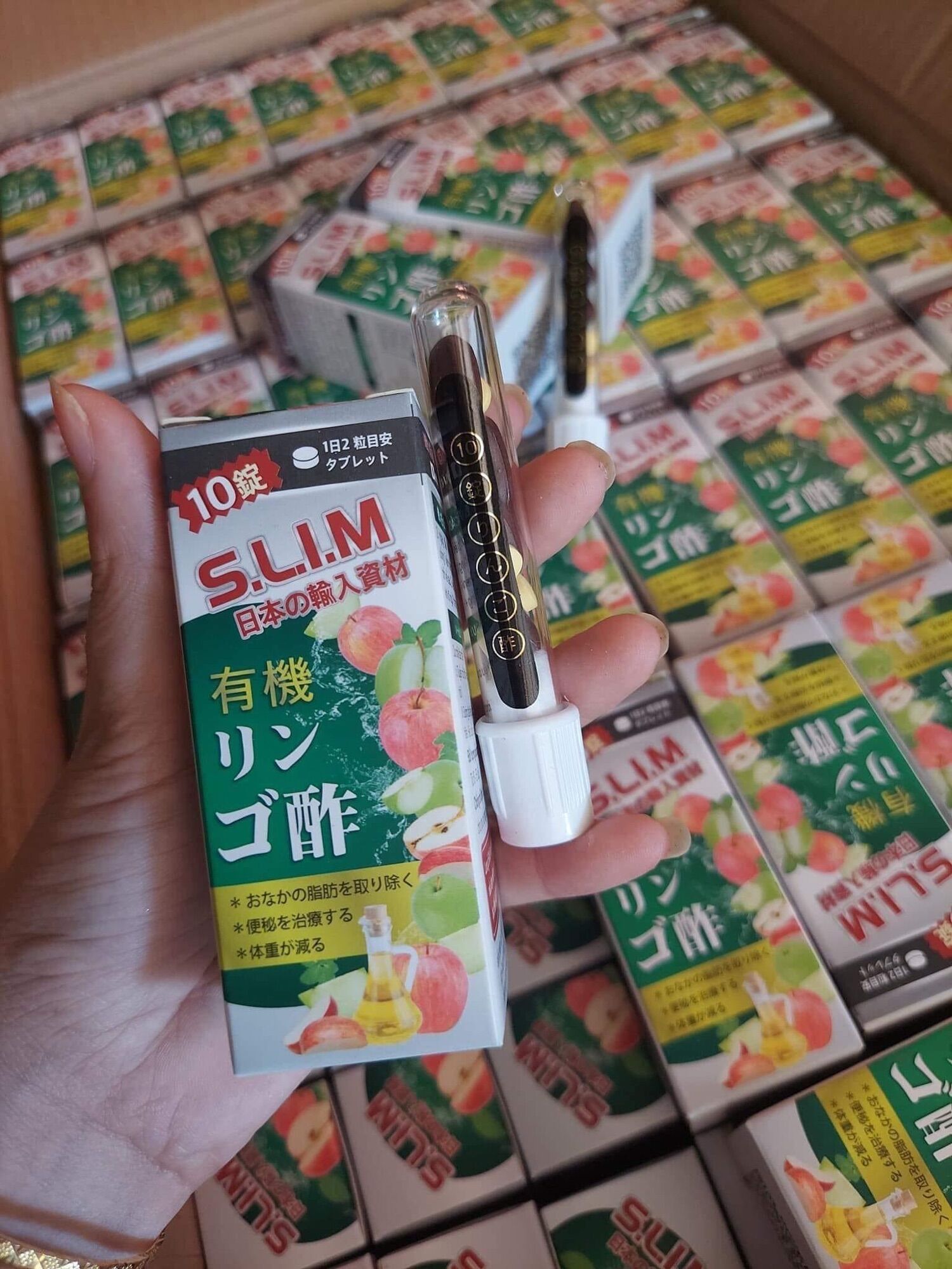 Xổ mỡ dấm táo đêm