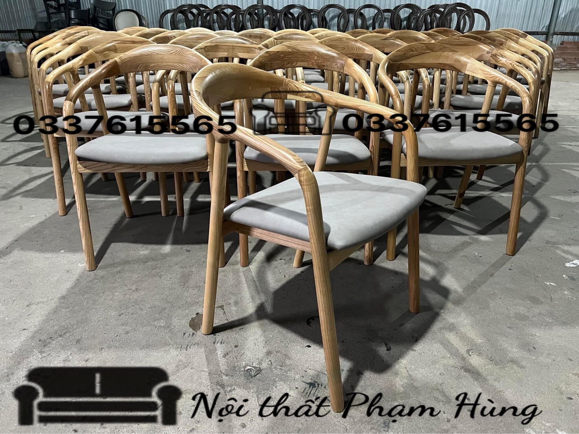Ghế gỗ cafe