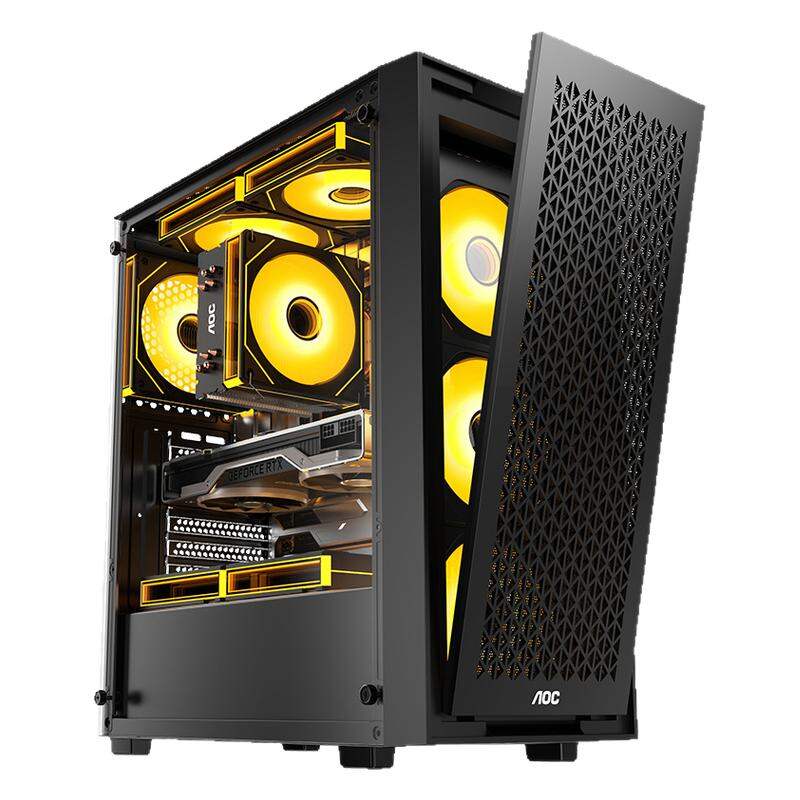 Magnetic Easy-removal Mesh Panel ATX Water Cooling PC Case Giá 925,000 Đồng*Miễn phí vận chuyển