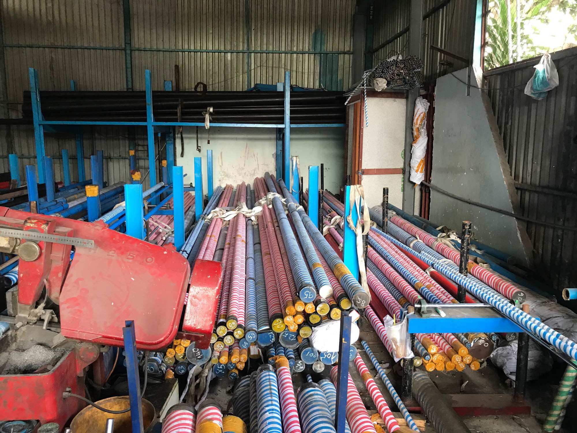 Ty ben thủy lực | Mác thép: C45 |Mạ crom | Phi 20 mềm | Phi 10 đến 200 | Thanh trượt | Cơ khí | Thanh trượt |