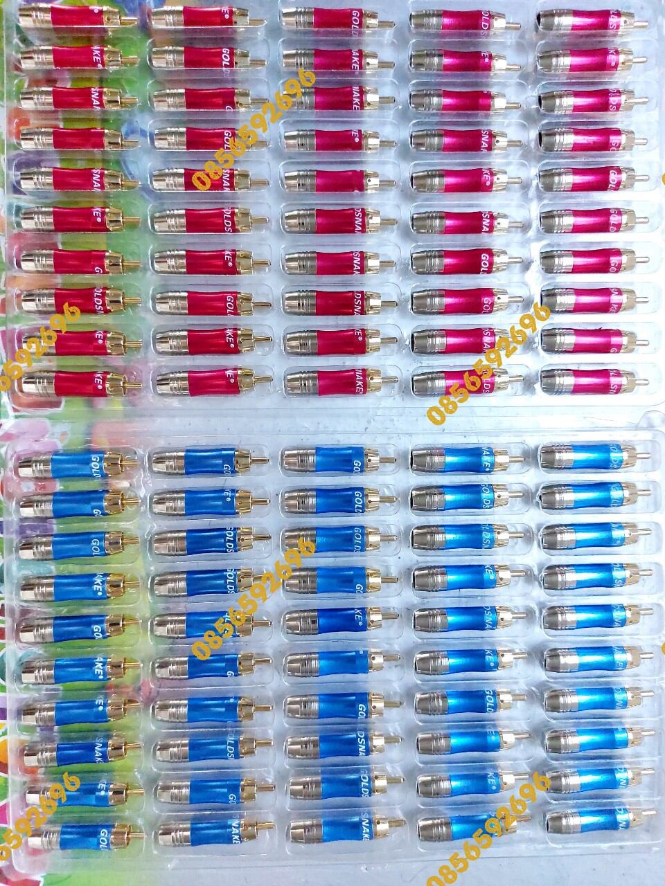 Đầu cắm jack bông sen, bộ 10 chiếc