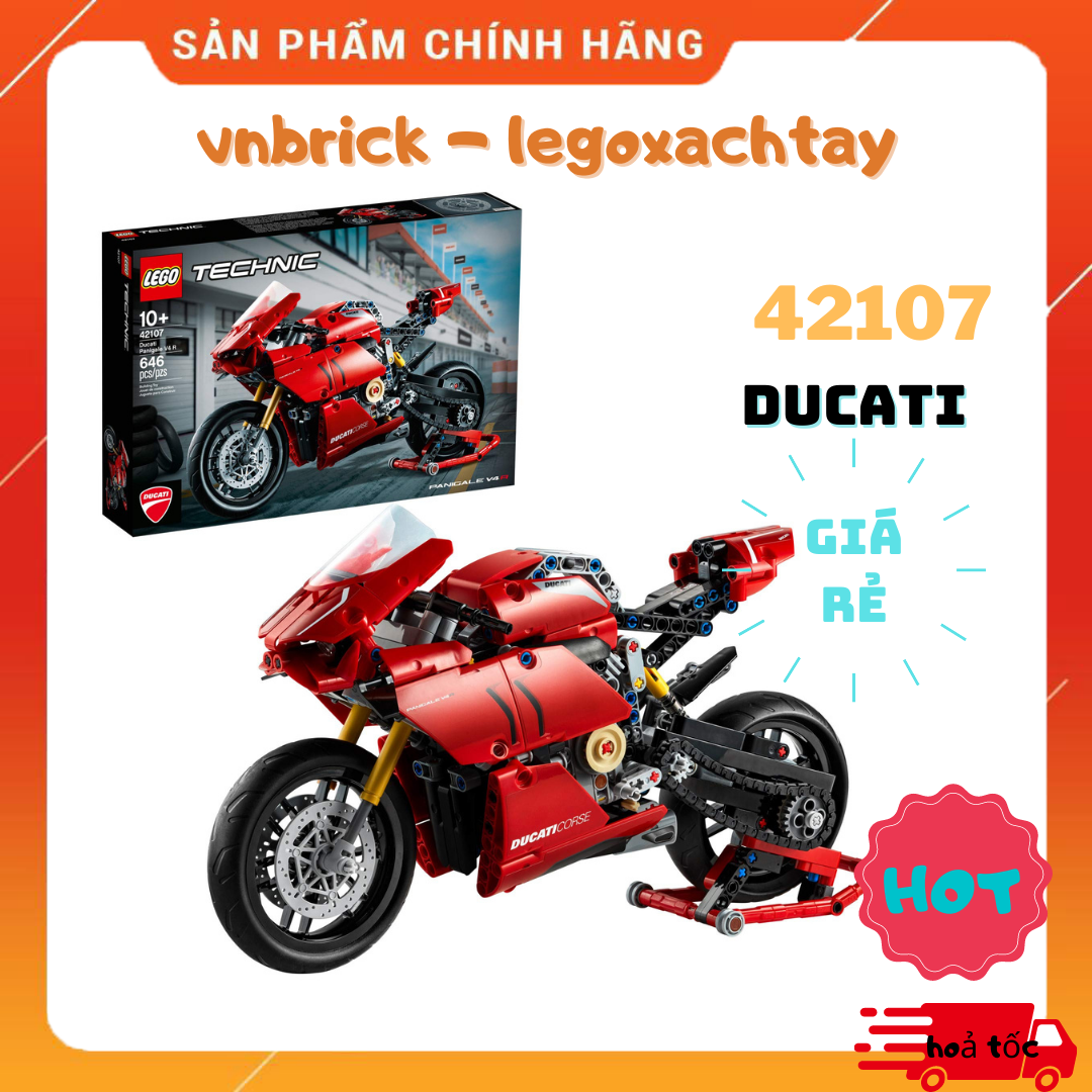 Lego technic 42107 xe đua ducati panigale