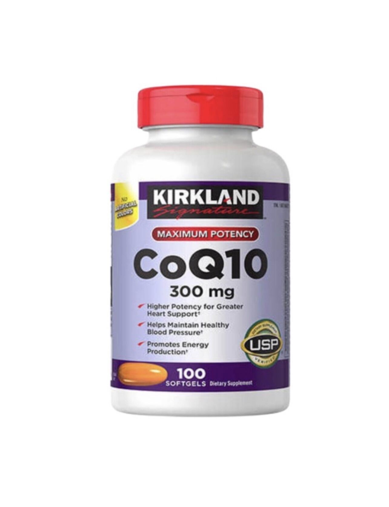 Mới Viên uống hỗ trợ tim mạch Kirkland Signature CoQ10 300mg 100v_ MỸ