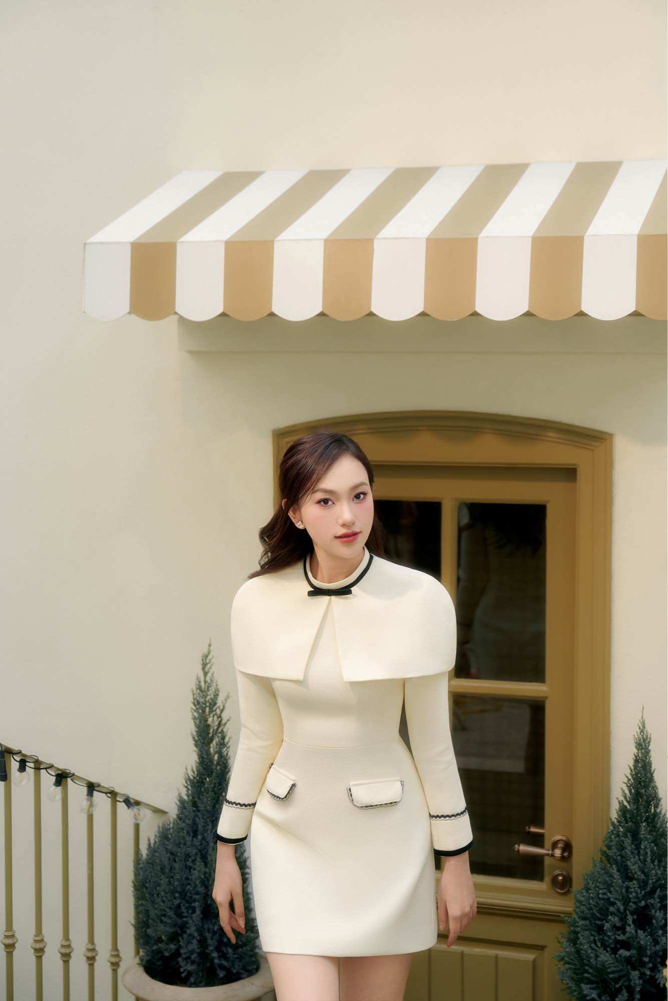 CÉLESTE - Váy Dài Tay Eirlys Dress