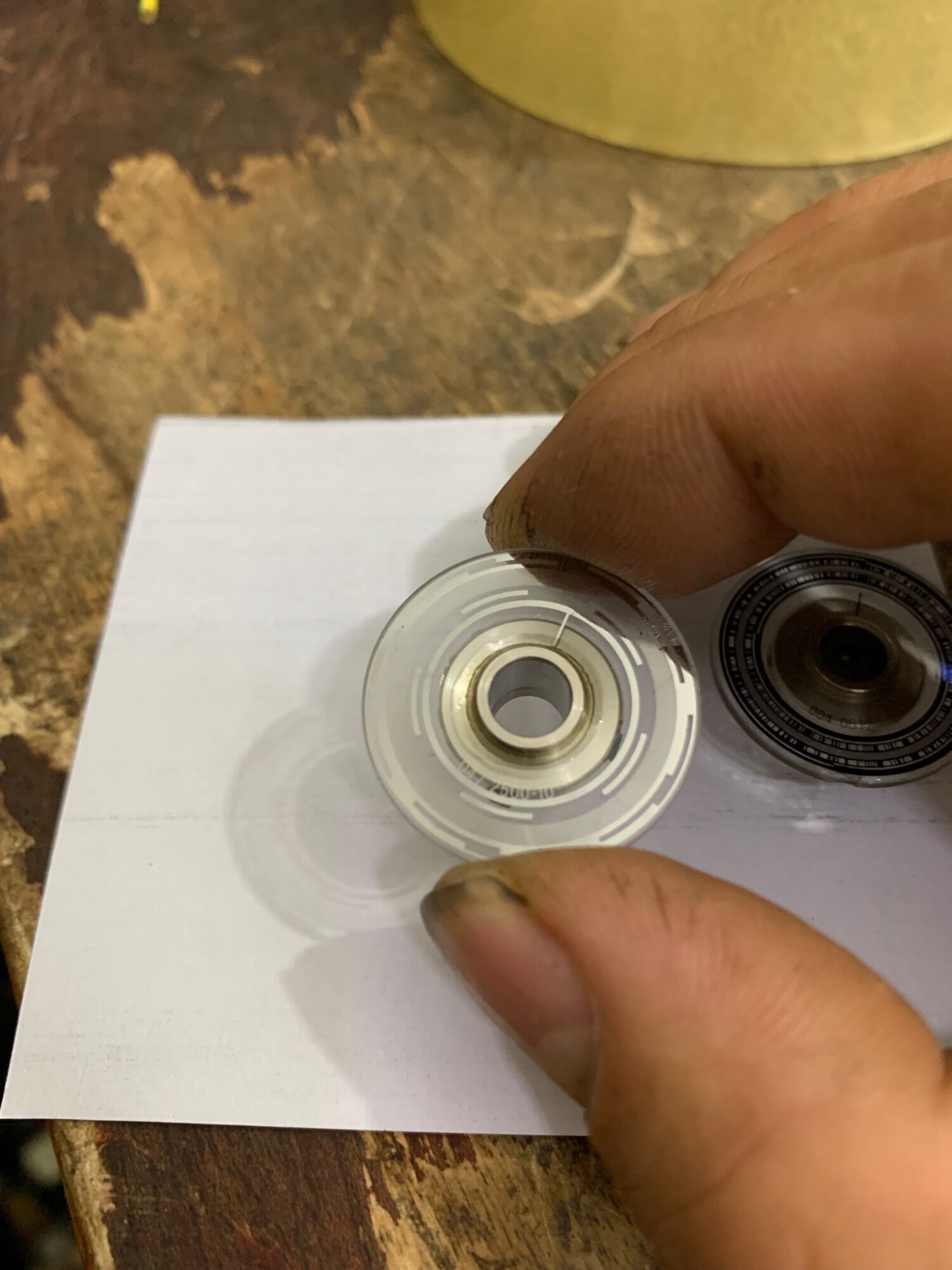 Đĩa Encoder 2500 xung - like new lỗ 8mm