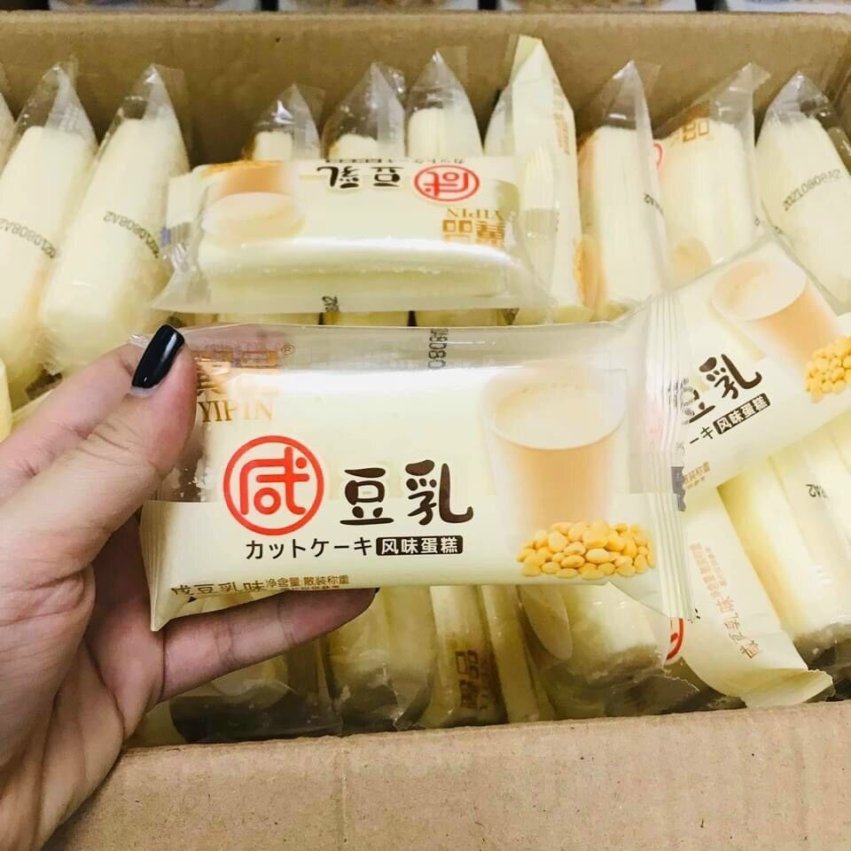 Bánh bông lan yipin đậu nành và xoài 1kg