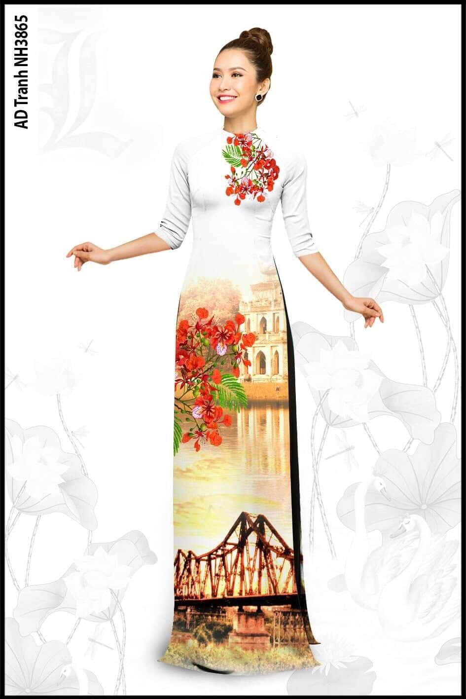 🌻sale áo dài lua tơ nhật co giãn 7d chỉ 151k.1 áo may sẵn