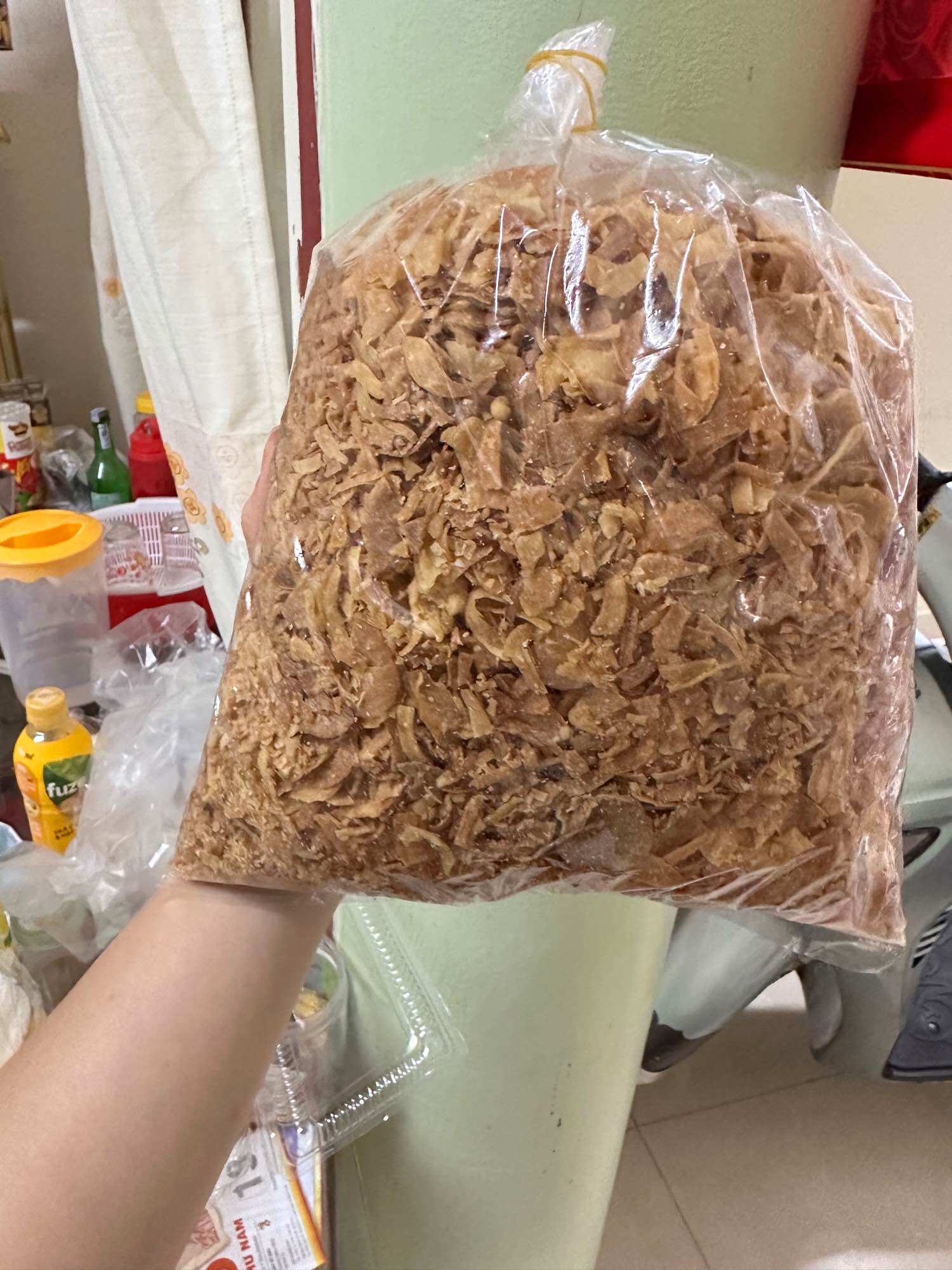 HCM 1kg Hành Phi dùng trộn bánh tráng