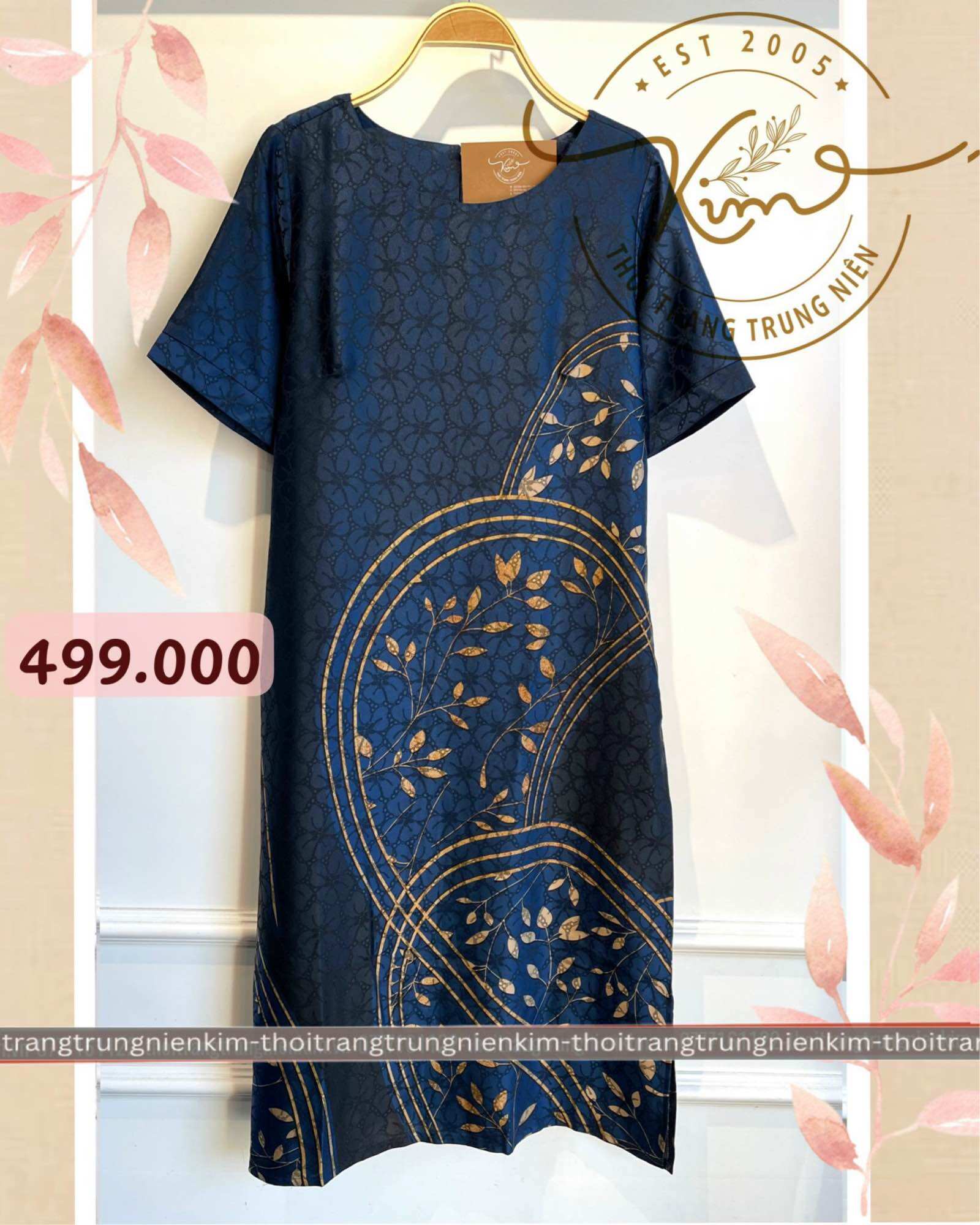 Đầm Lụa vân gấm