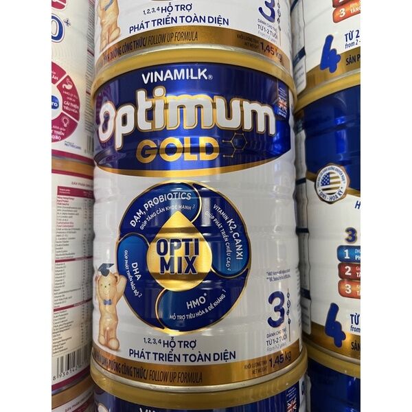 Sữa bột Optimum gold số 3 1,4kg chính hãng thumbnail