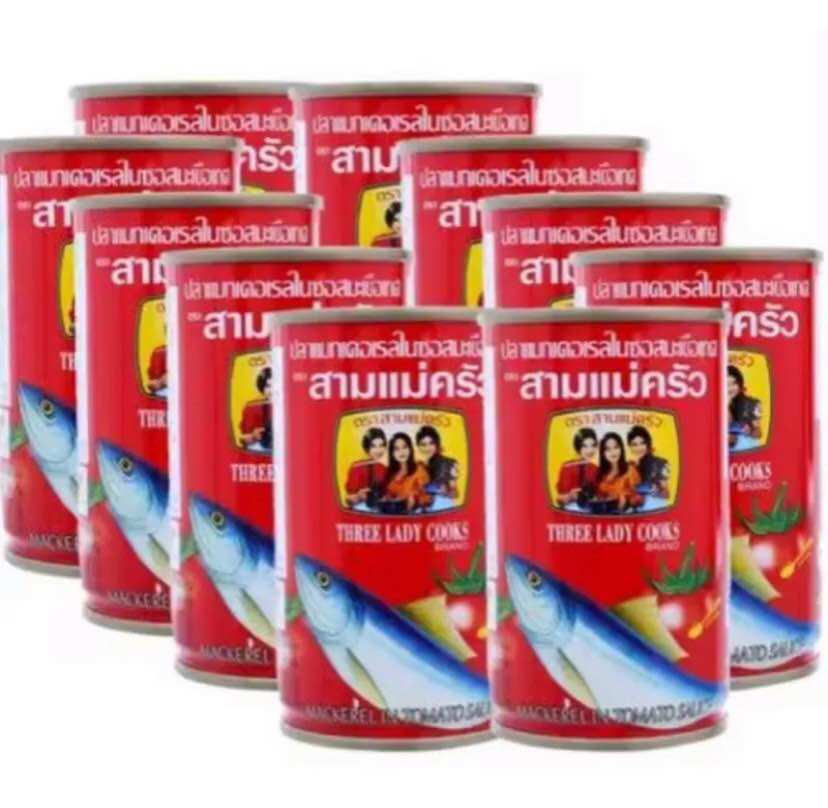1 hộp cá mòi thái lan 3 cô gái 155g
