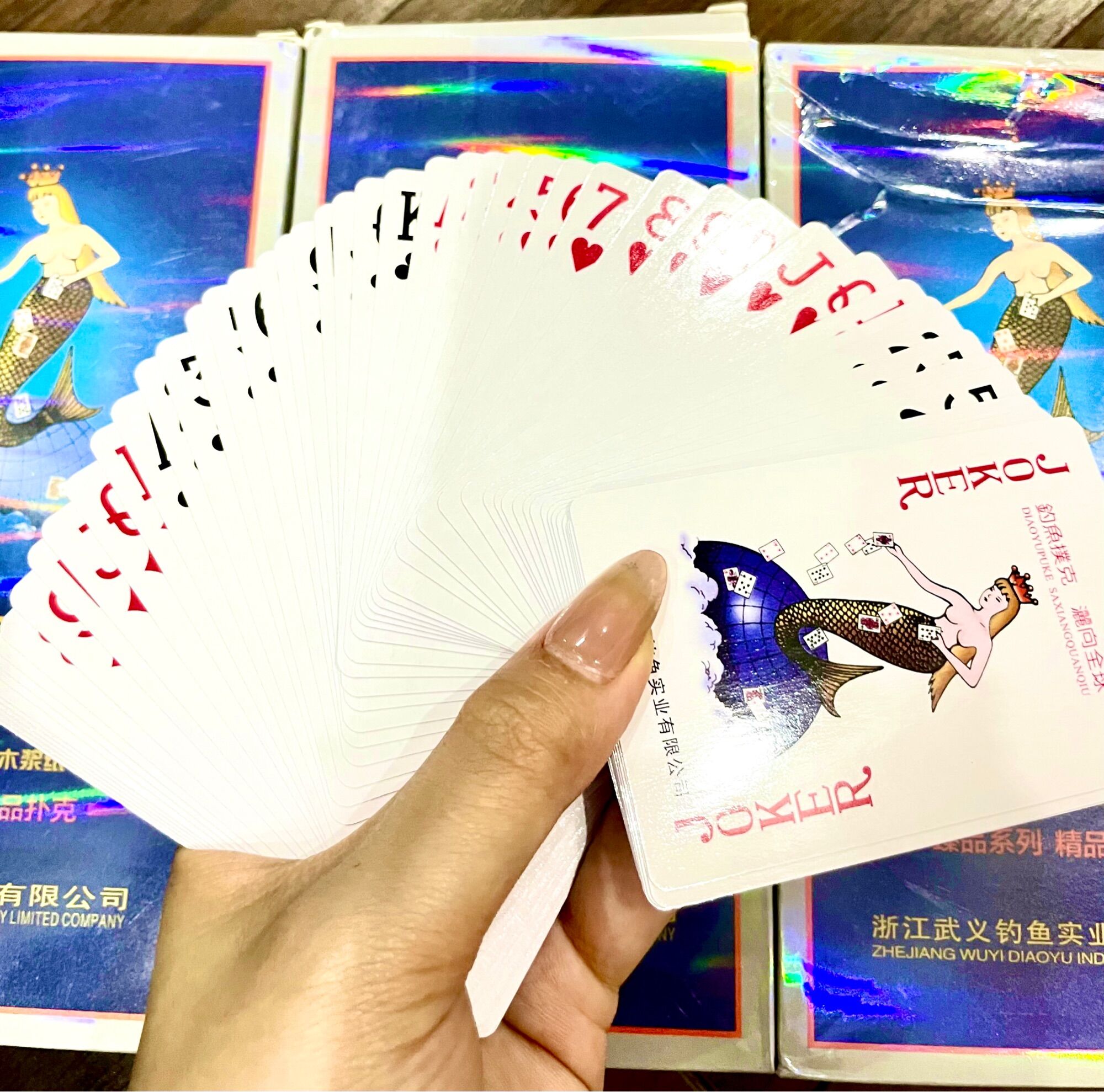 Combo 10 bộ bài tây 52 lá,bài giấy 52 lá
