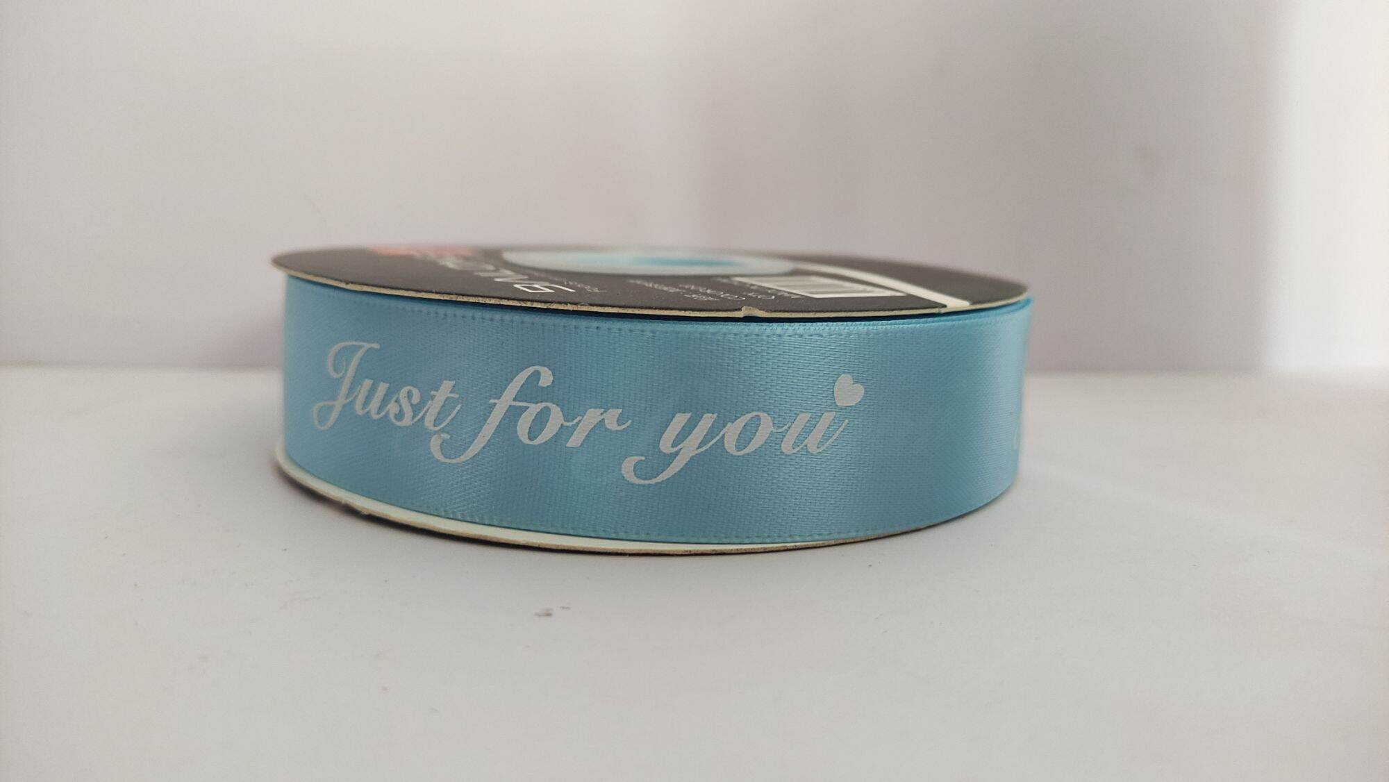 Cuộn 45m ruy băng lụa Just for you bản 2,5cm