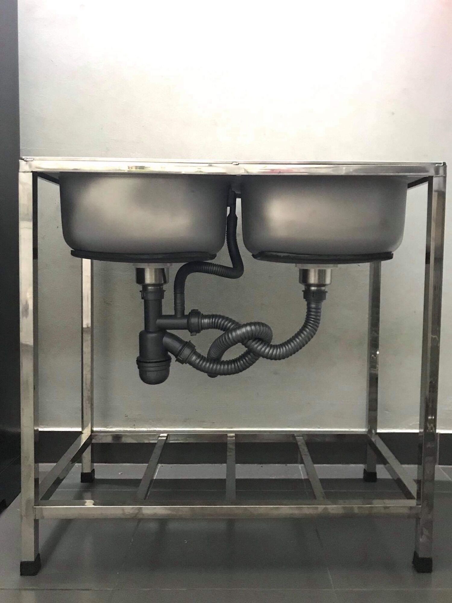 BỒN RỬA CHÉN INOX 2 HỘC