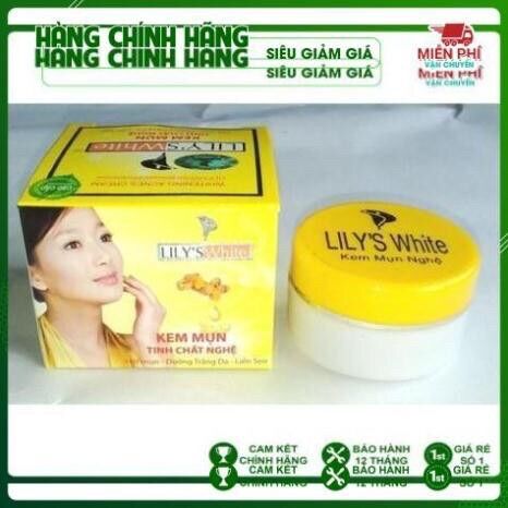 Kem Mụn Tinh Chất Nghệ Lily’s White
