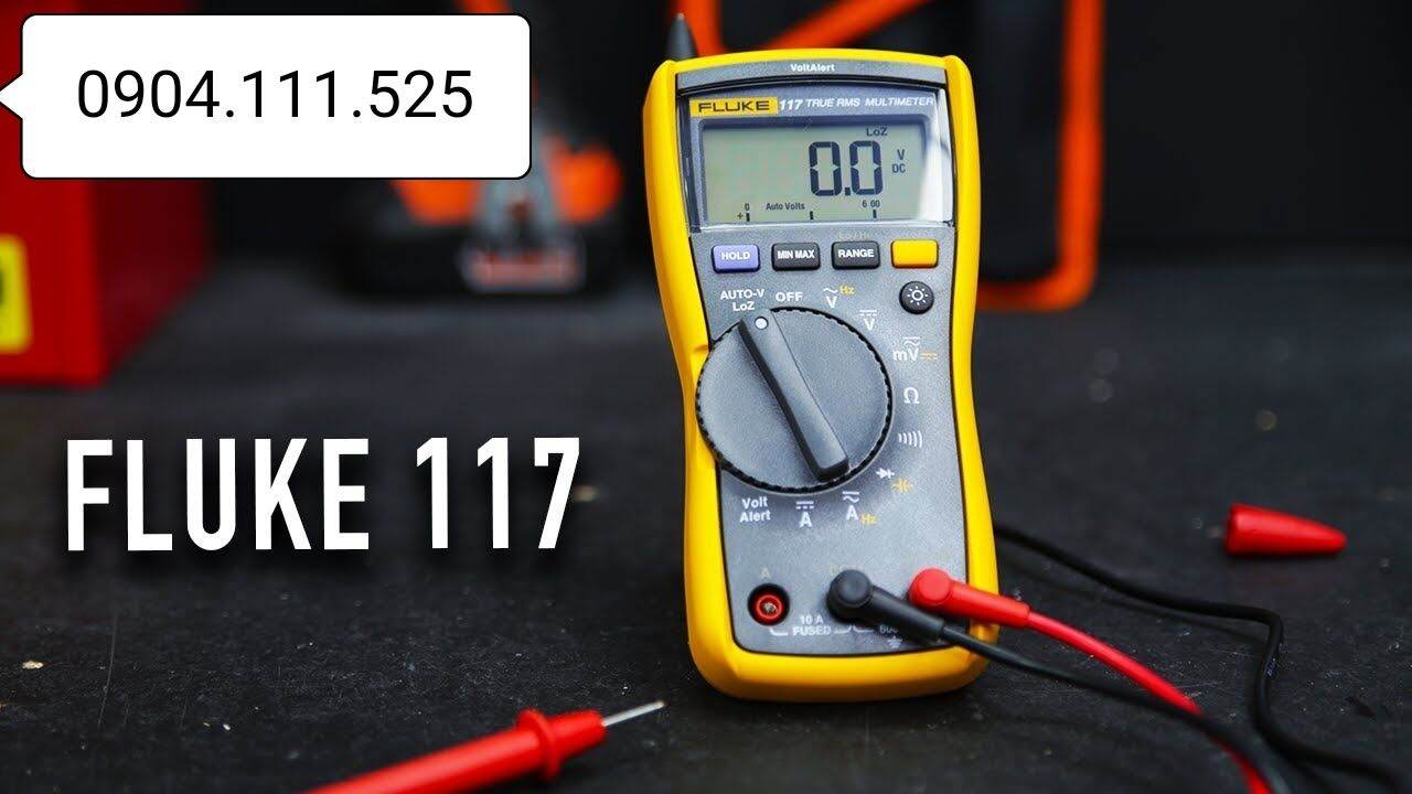 [HCM]Đồng hồ vạn năng Fluke 117 (117/EM ESP true RMS)