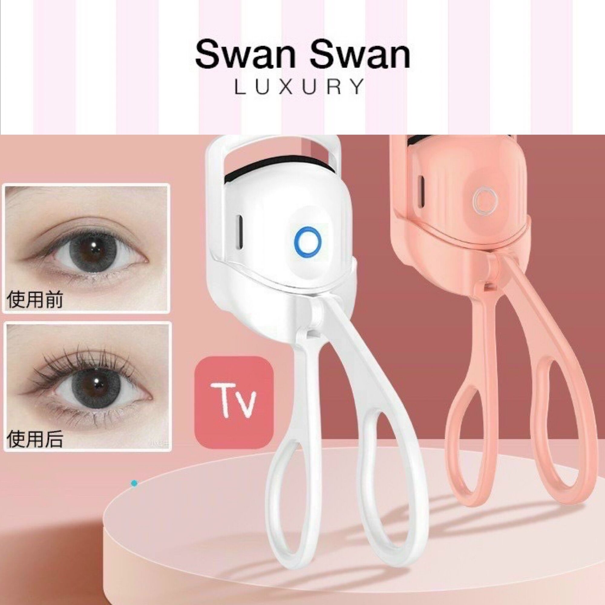 Kẹp Mi Cao Cấp Bấm Mi Siêu Cong Có Nhiệt Độ
