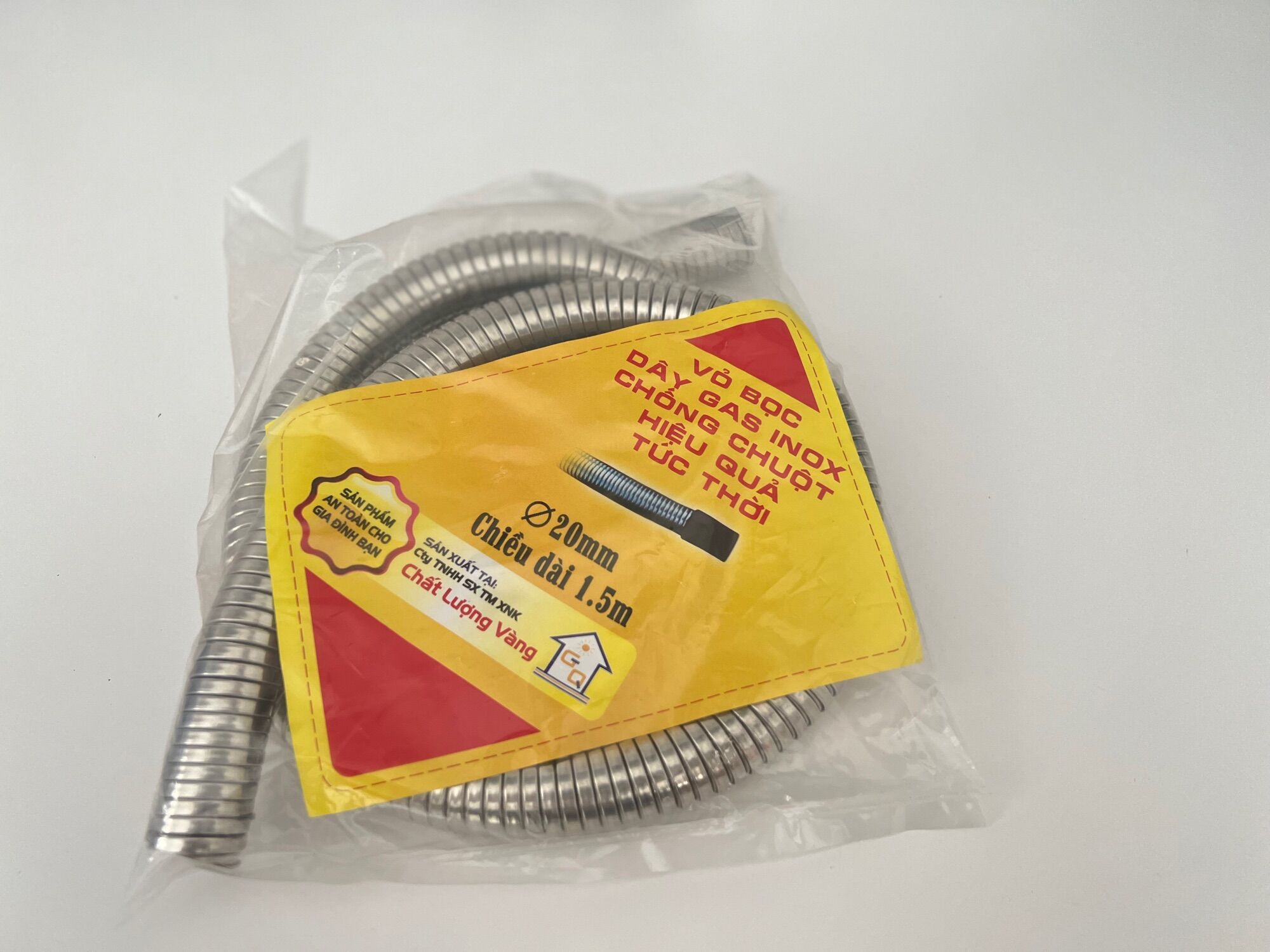 Dây Inox Bọc Bảo Vệ Dây Dẫn Gas