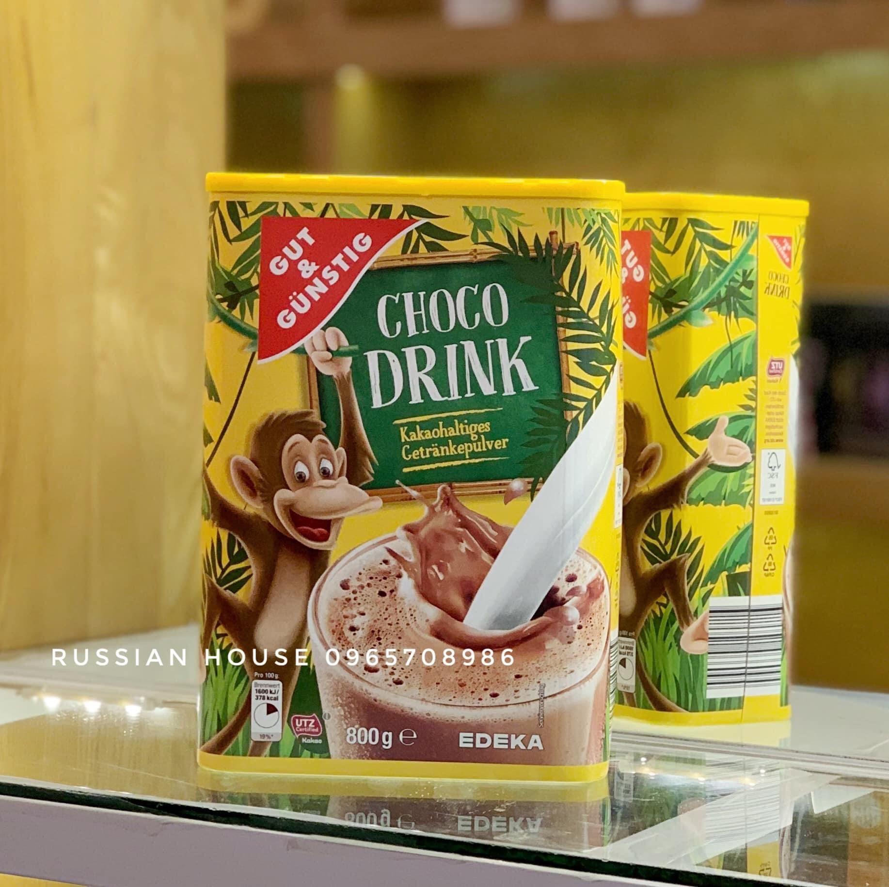 Bột cacao pha sẵn Choco Drink 800g