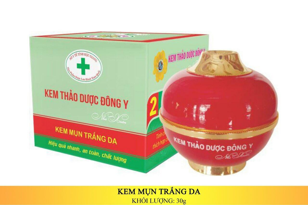 Kem thảo dược đông y mụn trắng da 30g