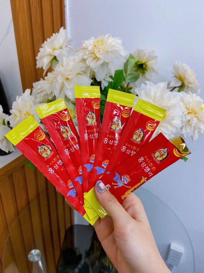 THẠCH HỒNG SÂM BABY DREAM HÀN QUỐC 30 GÓI