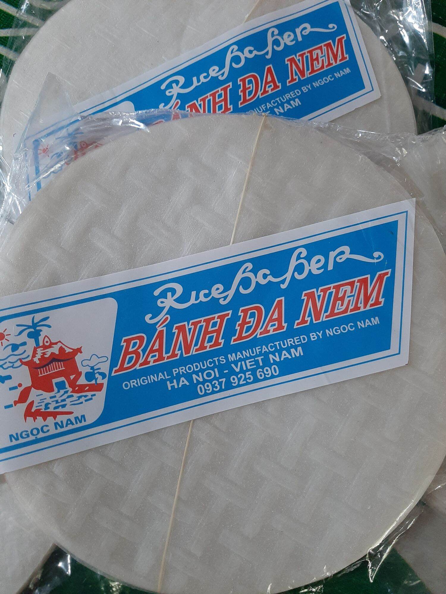 Bánh đa nem tròn bé Ngọc Nam ( 17cm, 40 tờ)