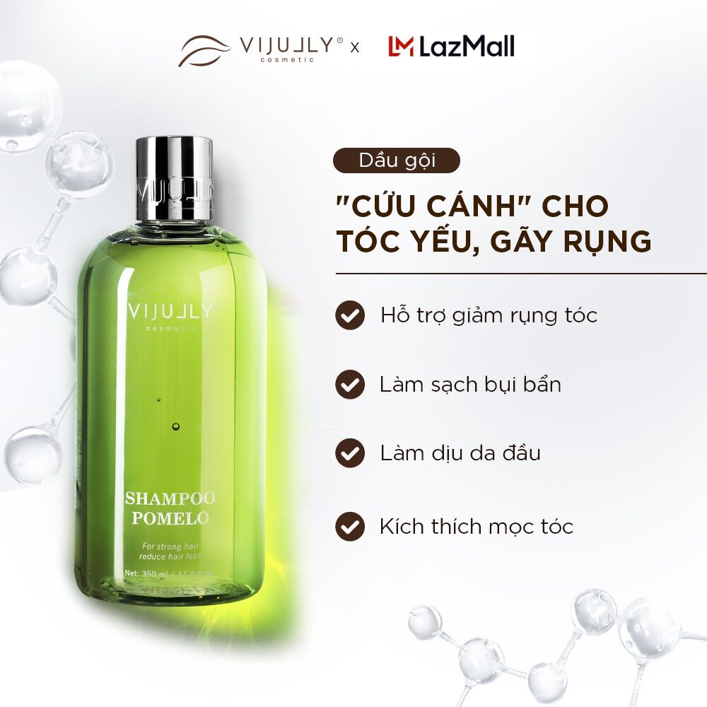 [COMBO 3 SP] DẦU GỘI BƯỞI NGĂN RỤNG TÓC VIJULLY COSMETIC