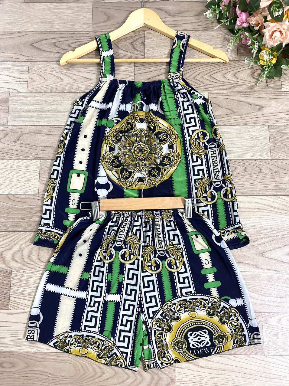 SET BỘ NGỦ THUN LẠNH ĐÙI HAI DÂY THỜI TRANG