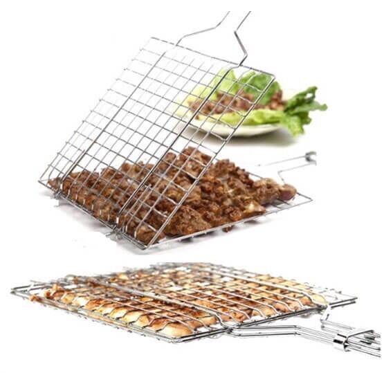 🥩Vỉ nướng kẹp inox-Vỉ nướng thịt,cá