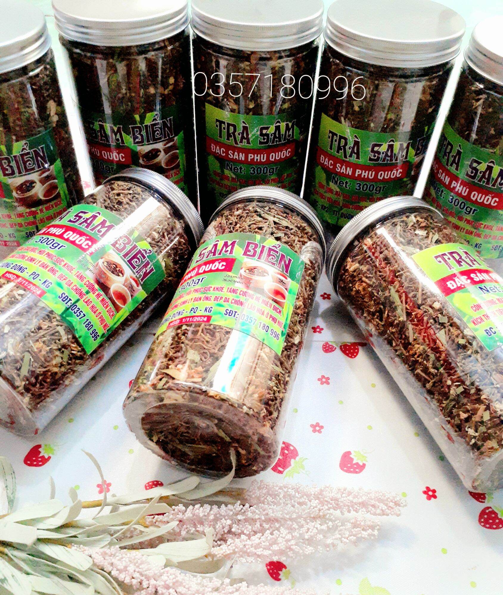 TRÀ SÂM BIỂN HỘP 300Gr (mẫu mới)
