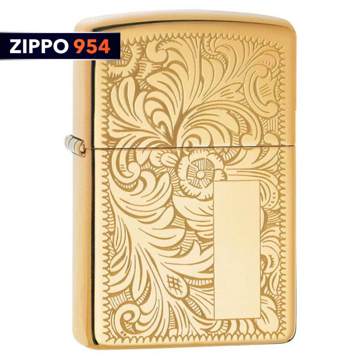 Zippo venetian brass 352b chính hãng usa mỹ