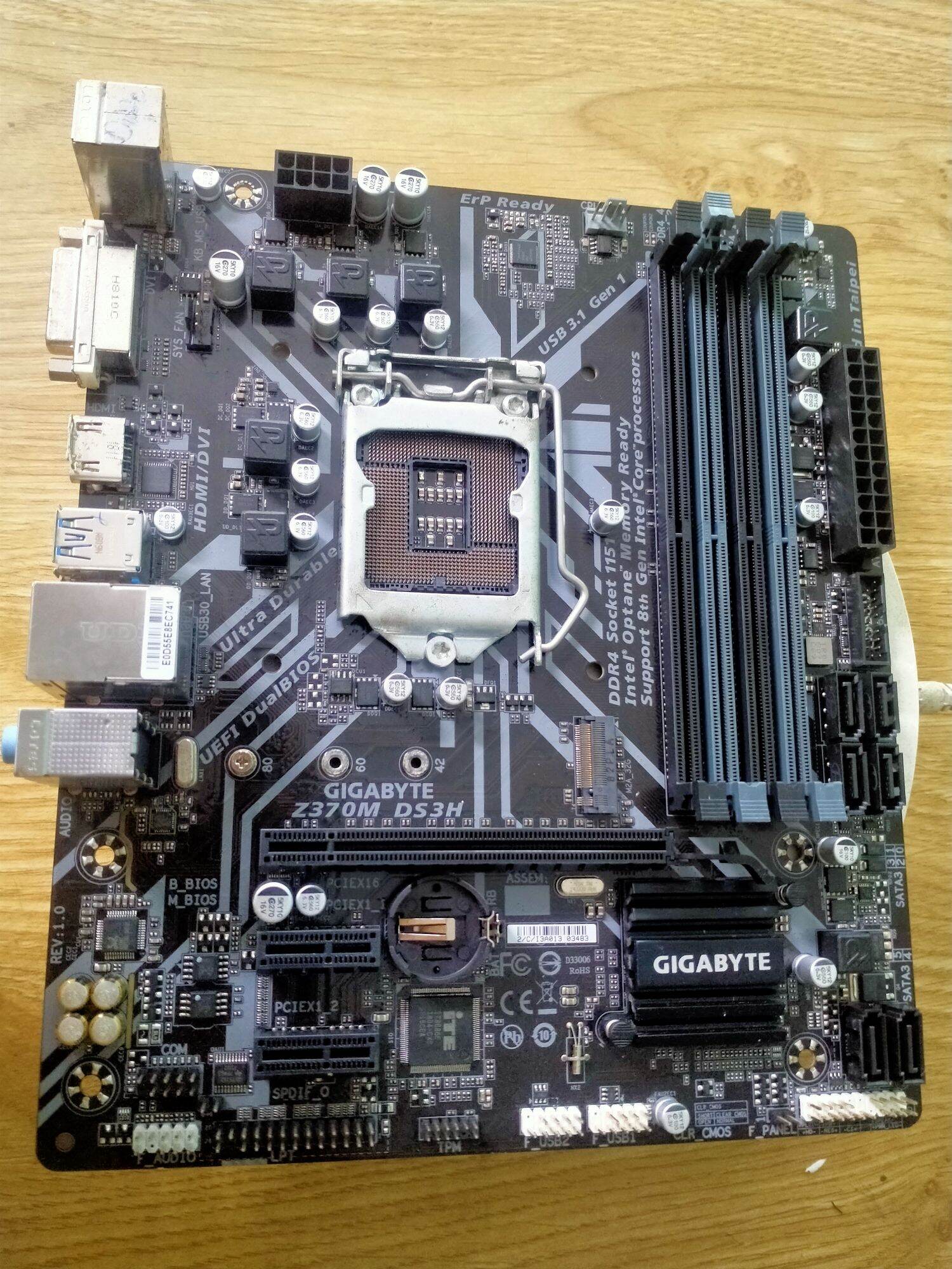 mainboard gigabyte z370 DS3H (4khe)