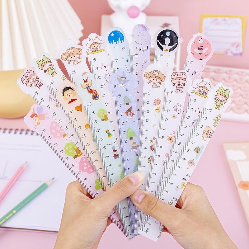 Thước kẻ nhiều mẫu dễ thương