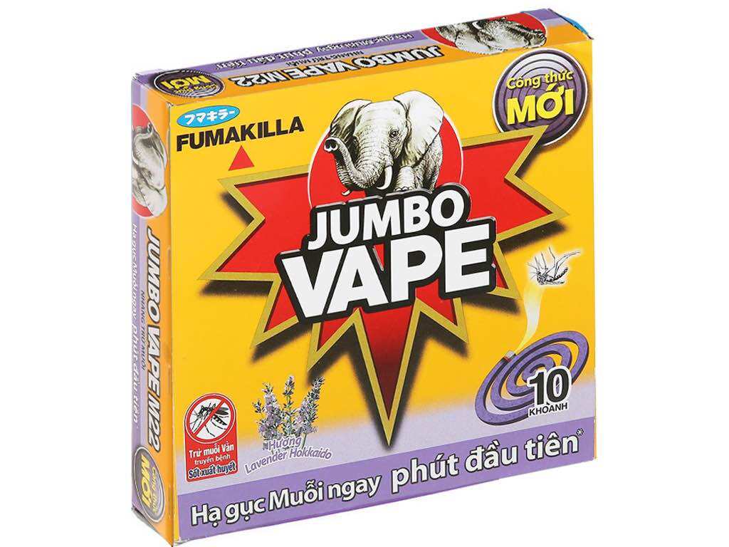 Nhang muỗi jumbo vape